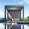 Kép 1/19 - Bioklimatikus pergola, 135°-ig állítható, U Design, 3x3 m - Bútorok Webshop