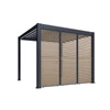 Kép 8/14 - Bioklimatikus pergola, 135°-ig állítható, U Design, 3x3 m