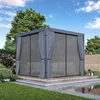 Kép 4/10 - Bioklimatikus pergola acélból, U Design, 3x3 m