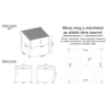 Kép 18/18 - Bioklimatikus pergola, motoros, 135°-ig állítható, U Design, 3x3 m