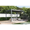 Kép 3/19 - Bioklimatikus pergola, motoros, 135°-ig állítható, U Design, 3x4 m