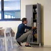 Kép 1/4 - Woody mid magas műanyag szekrény - Bútorok Webshop