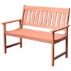 Kép 1/2 - Kerti pad fából, 2 személyes - Bútorok Webshop