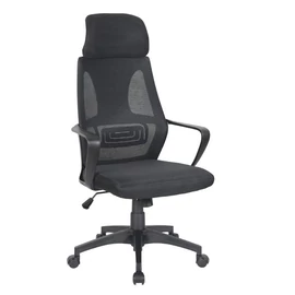 Mesh irodai forgószék, US 131, fekete - Bútorok Webshop