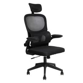 OC-656 mesh irodai forgószék, US 136, fekete - Bútorok Webshop