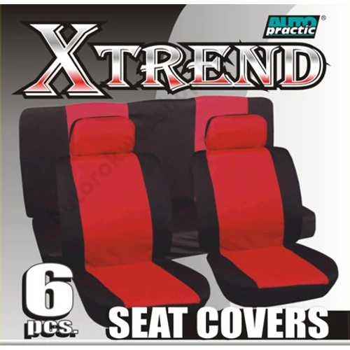 Xtrend univerzális autó üléshuzat, 6 részes