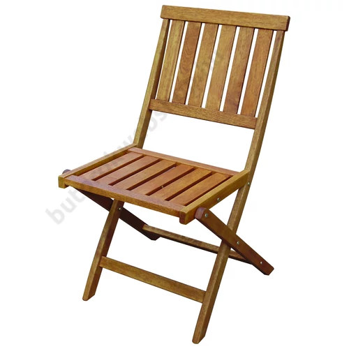 Kerti szék fából, összecsukható - Bútorok Webshop