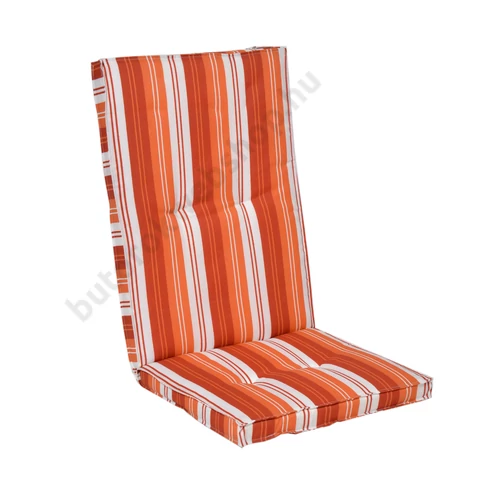 Kerti bútor párna, magas támlás székhez, narancs - Bútorok Webshop