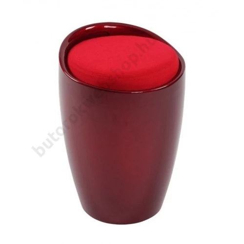 Műanyag ülőke, piros - Bútorok Webshop