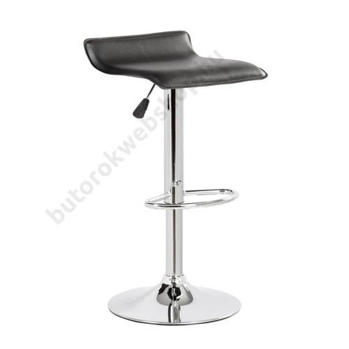Bistro bárszék, fekete - Bútorok Webshop