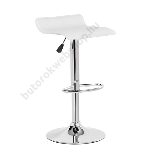 Bistro bárszék, fehér / bézs - Bútorok Webshop