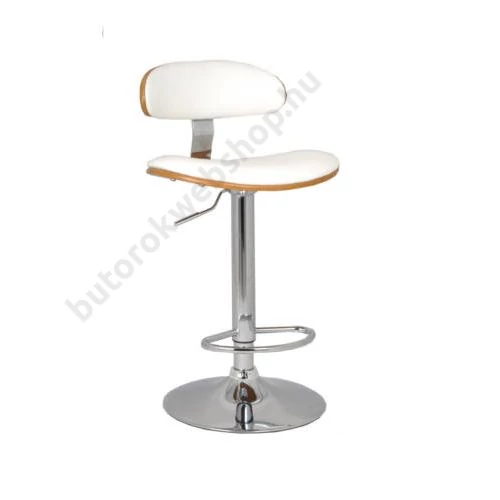 GT6927 bárszék, fehér - Bútorok Webshop