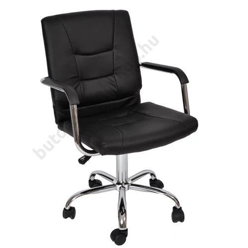 Era irodai forgószék, fekete, US 31 - Bútorok Webshop