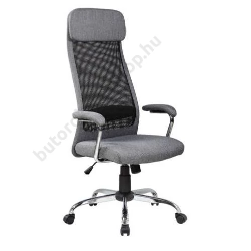 US 102 irodaszék, szürke-fekete - Bútorok Webshop