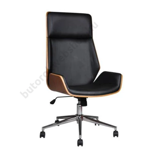US 116 irodai forgószék, fekete - Bútorok Webshop
