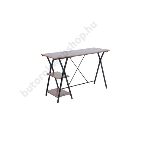 Maddie számítógépasztal, dió - Bútorok Webshop