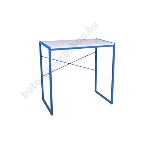 Ifjúsági számítógépasztal, fehér-kék - Bútorok Webshop