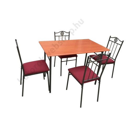 Victory 5 étkezőgarnitúra, cseresznye - Bútorok Webshop