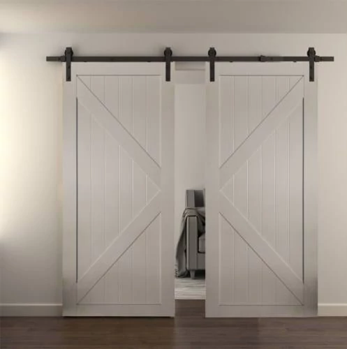 Texas fa kétszárnyú tolóajtó, OAK-855